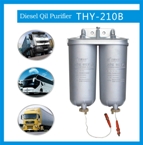Diesel oil filter for vehicles