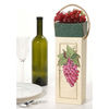 Paperboard wine box with rope handle