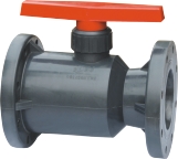 UPVC Flange ball valve
