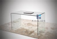 Tempered Bent Glass Table