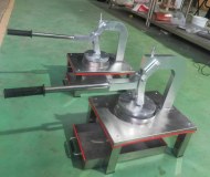 One-Hand Press Pizza & Dough Cutter，Desktop single-Handle Press Mould for Pizza, Patty...