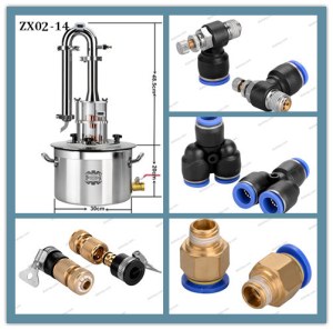 Home distilling equipment alcohold distillation