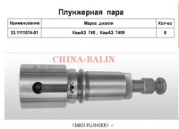Plunger Assembly M003 33.1111074-01