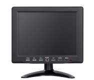 8 inch plastic commercial cctv monitor with bnc interface