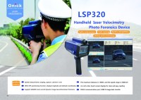 Traffic law enforcement handheld laser speed gun