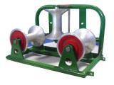Cable roller with aluminum wheel