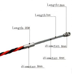 W0850 portable shelves duct rod