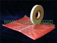 Water soluble strip laundry bag