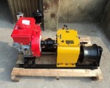 Belt drive or shaft drive, cable winch