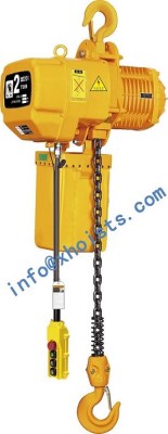 Electric Chain Hoist 0.5Ton-10Ton (With Hook Suspension)