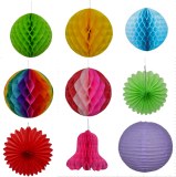 Party decorations, party favors, paper honeycomb ball, wedding decorations