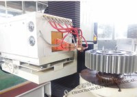 Gear single tooth induction hardening machine