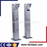 Laser motion sensor detector alarm for barrier