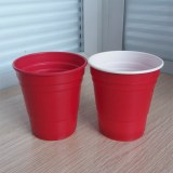 10oz 285ml disposable Dual Color PS plastic Cup
