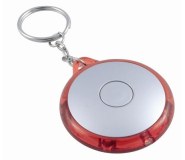 UFO Round key ring torch,led keychain,promotional/corporate gift
