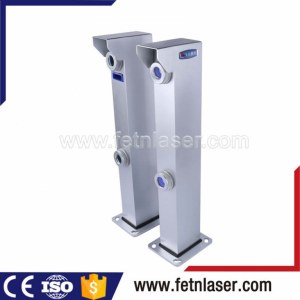 Outdoor active laser barrier beam detector for security alarm