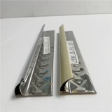 Direct factory price tile trim mirror finished square shape stainless steel tile trim