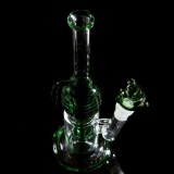 12.2 Inches Clear Glass Bong
