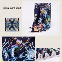 Digital Printing Silk Scarf
