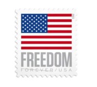 2023 US Flags Forever First Class Postage Stamps