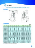 Ductile iron gate valve DN50-DN800
