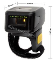 Cheap Price QR Code Bar code Scanner Wireless 2D Barcode Reader with 650nm Visible Lase...