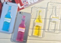 Liquid iPhone Cover Cocktail PU Phone Case