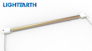 Gold Reflector Infrared Heating Tube