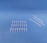 8-Strip PCR Tubes, Flat Strip Caps