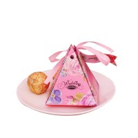 Luxury Fancy Paper Gift Pyramid Bonbon Chocolate Packaging
