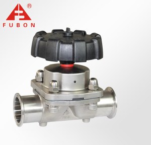 Sanitary diaphragm valve