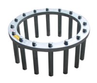 Self-compacting concrete ring J type