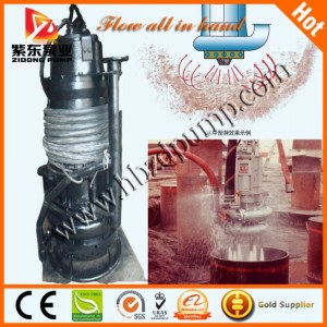 Submersible sand gravel pump