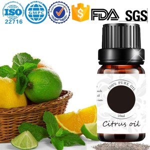 High quality 100% natural citrus essential oil production and wholesale