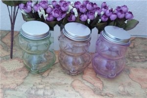Wholesale glass jars lids