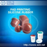 Pad printing silicon