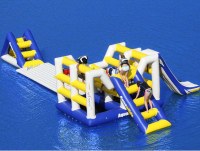 Giant adult inflatable water slide, Inflatable lake toys, inflatable pool slide