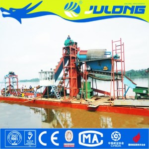 Julong Professional Customized Bucket Chain Diamond Dredger for Diamond Mining