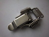 Spring loaded toggle latch/toggle clamp/hasp