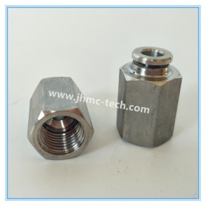 Stainless Steel Straight Female Pnenmatic Fittings