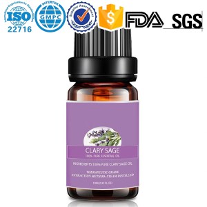 Clary Sage Essential Oil- Salvia sclarea (100%Natural) OEM