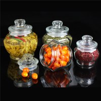 Glass jars with lids
