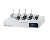 .cctv camera kits for sale 4CH NVR Kits White Color
