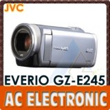 JVC Everio GZ-E245 Camcorder PAL (Silver)