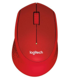 Logitech M330 Plus Souris silencieuse Rouge 910-004911