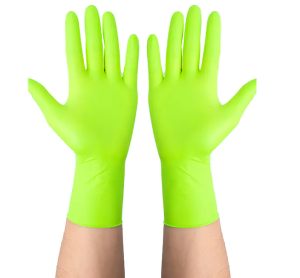 Aloe vera coating nitrile protective gloves