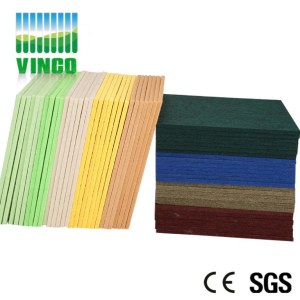 Cinema project sound absorption material PET panel fire retardant material