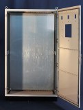 HWES Ten folded enclosure control cabinet by welded frame