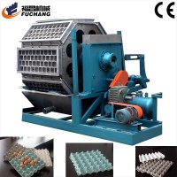 Waste Paper Recycling Roller Egg Tray Carton Machine