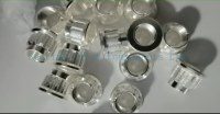 12 POINT FLANGE NUTS Silver plated/ coating